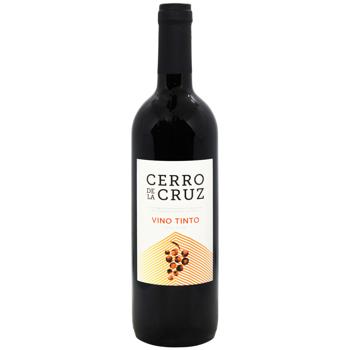 Вино Cerro de la Cruz Tinto Seco червоне сухе 11% 0,75л