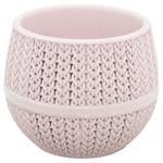 Amasra Light Pink Round Flower Pot 130ml