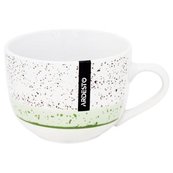 Ardesto Siena Cup 500ml White-Green - buy, prices for Za Raz - photo 1