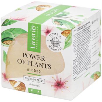 Lirene Power of Plants Живильний крем для обличчя Мигдаль - купити, ціни на Auchan - фото 1