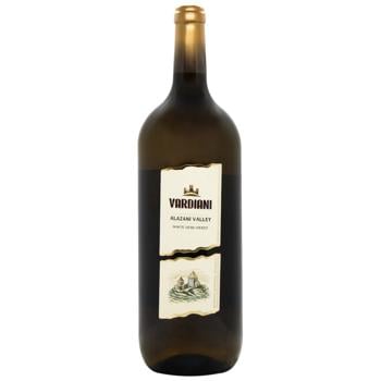 Vardiani Alazani Valley White Semisweet Wine 9-13% 1.5l - buy, prices for NOVUS - photo 1