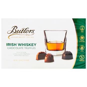 Трюфелі Butlers Irish Whiskey з молочного та чорного шоколаду 125г - купити, ціни на - фото 3
