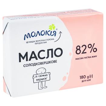 Molokia Sweet Cream Butter 82% 180g - buy, prices for Auchan - photo 3