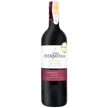 Vina Herminia Crianza Red Dry Wine 14% 0.75l - buy, prices for WINETIME - photo 1