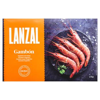 Lanzal Argentinian Shrimp with Head and Shell size 3 2kg - buy, prices for METRO - photo 2