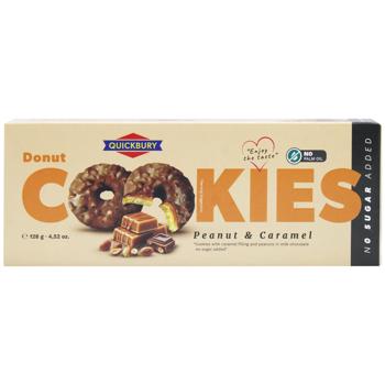 Quickbury Cookies with Peanuts and Caramel 128g - buy, prices for - photo 2