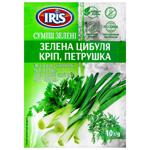 Суміш зелені Iris Зелена цибуля, кріп, петрушка 10г