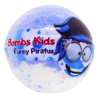 Aqua Shine Rainbow Crazy Bombs Kids Cheerful Pirate Bath Bomb 100g - buy, prices for Tavria V - photo 1