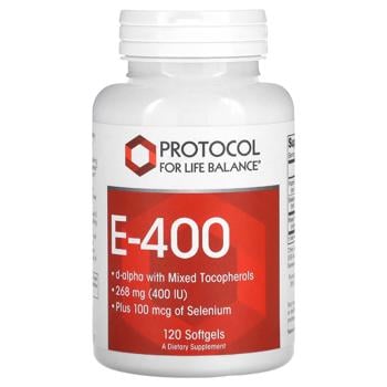 vitamin e protocol for life balance 120pcs USA