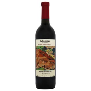 Вино Shilda Mukuzani красное сухое 12,5% 0,75л