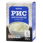 Novus Long Grain Rice 5x80g