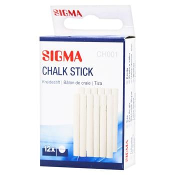 Sigma White Chalk Sticks 12pcs - buy, prices for METRO - photo 1