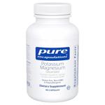 Pure Encapsulations Magnesium and Potassium Aspartate 70/99mg 90 capsules