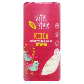 Tasty Style Quinoa Corn, and Rice Crispbread 100g