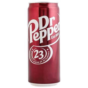 Напій газований Dr.Pepper 0,33л - купити, ціни на Епіцентр FOOD - фото 1