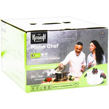 Каструля Krauff Prime Chef з кришкою 18см 2,7л - купити, ціни на - фото 3