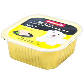 Animonda Vom Feinsten Wet Food with Turkey and Cheese for Adult Dogs of All Breeds 150g - buy, prices for MasterZoo - photo 1