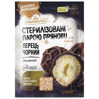 Перець Pripravka чорний мелений 50г - купити, ціни на NOVUS - фото 1
