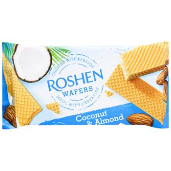 Вафли Roshen кокос и миндаль 216г - купить, цены на Идеал - фото 1