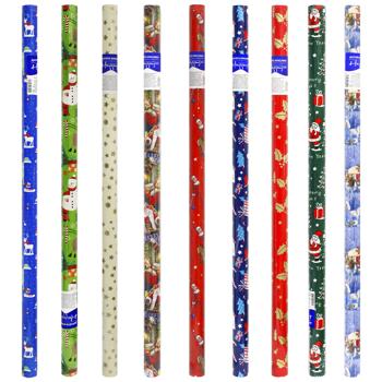 Happycom Christmas Packaging Paper 70cmх1.5m - buy, prices for ULTRAMARKET - photo 1