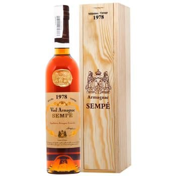 Sempe 1978 Armagnac 40% 0.5l - buy, prices for WINETIME - photo 1