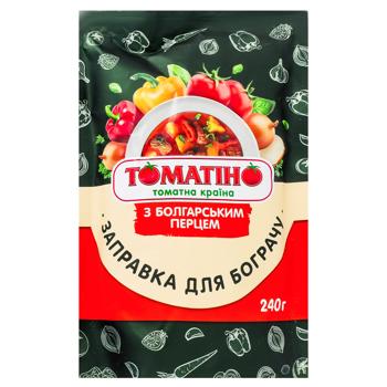 Заправка к бограчу Томатино с болгарским перцем 240г - купить, цены на ЕКО Маркет - фото 1