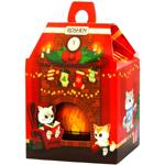 Набор сладостей новогодний Roshen Новогодний камин 665г