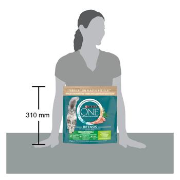 Purina One Indoor Dry Food with Turkey for Indoor Сats 1.5kg - buy, prices for Ideal - photo 2