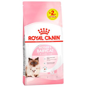 Корм сухой Royal Canin Mother & Babycat с домашней птицей для котят, беременных и кормящих кошек 8+2кг - купить, цены на MasterZoo - фото 1