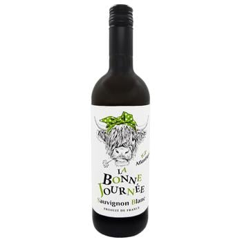 Вино La Bonne Journee Sauvignon IGP Atlantique белое сухое 0,75л