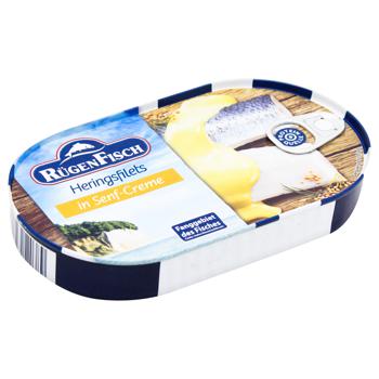 Rügen Fisch Herring Fillet in Mustard Sauce 200g - buy, prices for METRO - photo 4