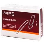 Axent Galvanized Paper Clips 100pcs*28mm