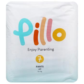 Підгузки-трусики PILLO XXL 15+кг 21шт. И429 (Італія) - купить, цены на КОСМОС - фото 3