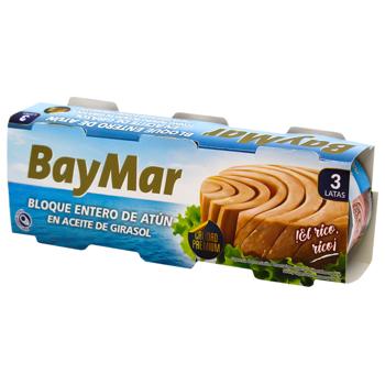 Тунец BayMar в подсолнечном масле 3х70г - купить, цены на Торба - фото 1