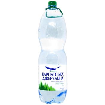 Karpatska Dzherelna Light Sparkling Mineral Water 2l - buy, prices for COSMOS - photo 2