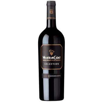 Вино Mouton Cadet Bordeaux Rouge красное сухое 13% 0,75л - купить, цены на WINETIME - фото 1