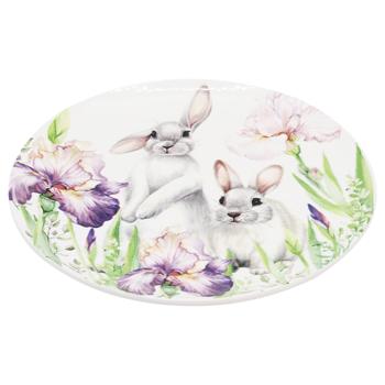 Тарелка Alba Ceramic Ирисы 26см - купить, цены на ULTRAMARKET - фото 2