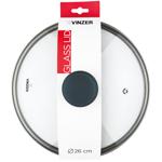 Кришка Vinzer скляна 26см