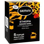 Gemini Ethiopia Sidamo Dara Drip Bags Coffee 12g x 5pcs
