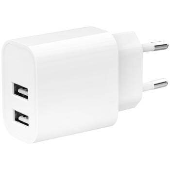 Сетевое зарядное устройство Gembird 2USB х 2.4A 12W White TA-UC-2A12-01 - купить, цены на - фото 2