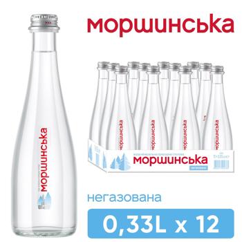 Вода мінеральна Моршинська негазована 0,33л