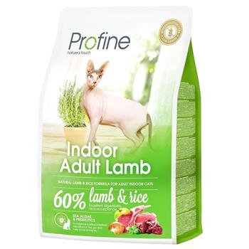 Profine Dry Food with Lamb and Rice for Indoor Cats 2kg - buy, prices for MasterZoo - photo 1