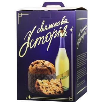 Set Panettone Cupcake with Chocolate Drops 500g and Valmarone Fragolino Bianco White Sparkling Wine 7% 0.75l - buy, prices for METRO - photo 1