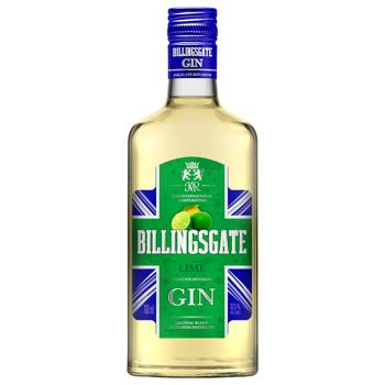 Джин Billingsgate Lime 37,5% 0,7л - купити, ціни на КОСМОС - фото 1
