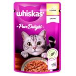 Корм вологий Whiskas з куркою для котів 85г