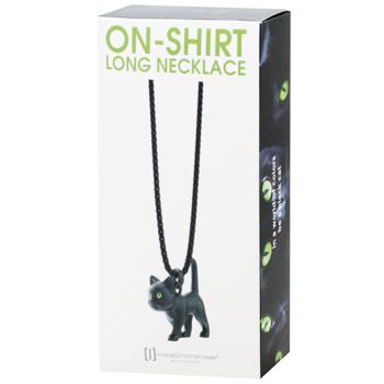 Metalmorphose Black Cat Necklace