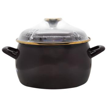 Metalac Burgundy Deep Pan 4.2l