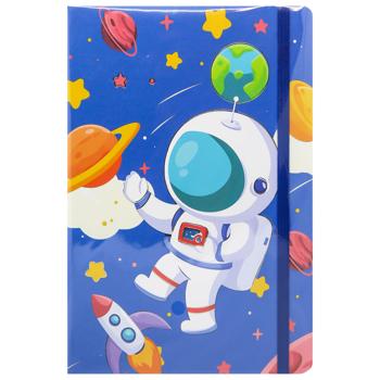 Блокнот на резинке Malevaro Astronaut2 А6 80 листов - купить, цены на - фото 3
