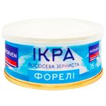 Икра форели Norven зернистая 75г