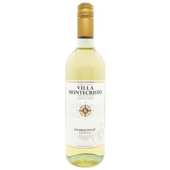 Villa Montecristo Chardonnay Veneto White Dry Wine 12% 0.75l - buy, prices for - photo 1